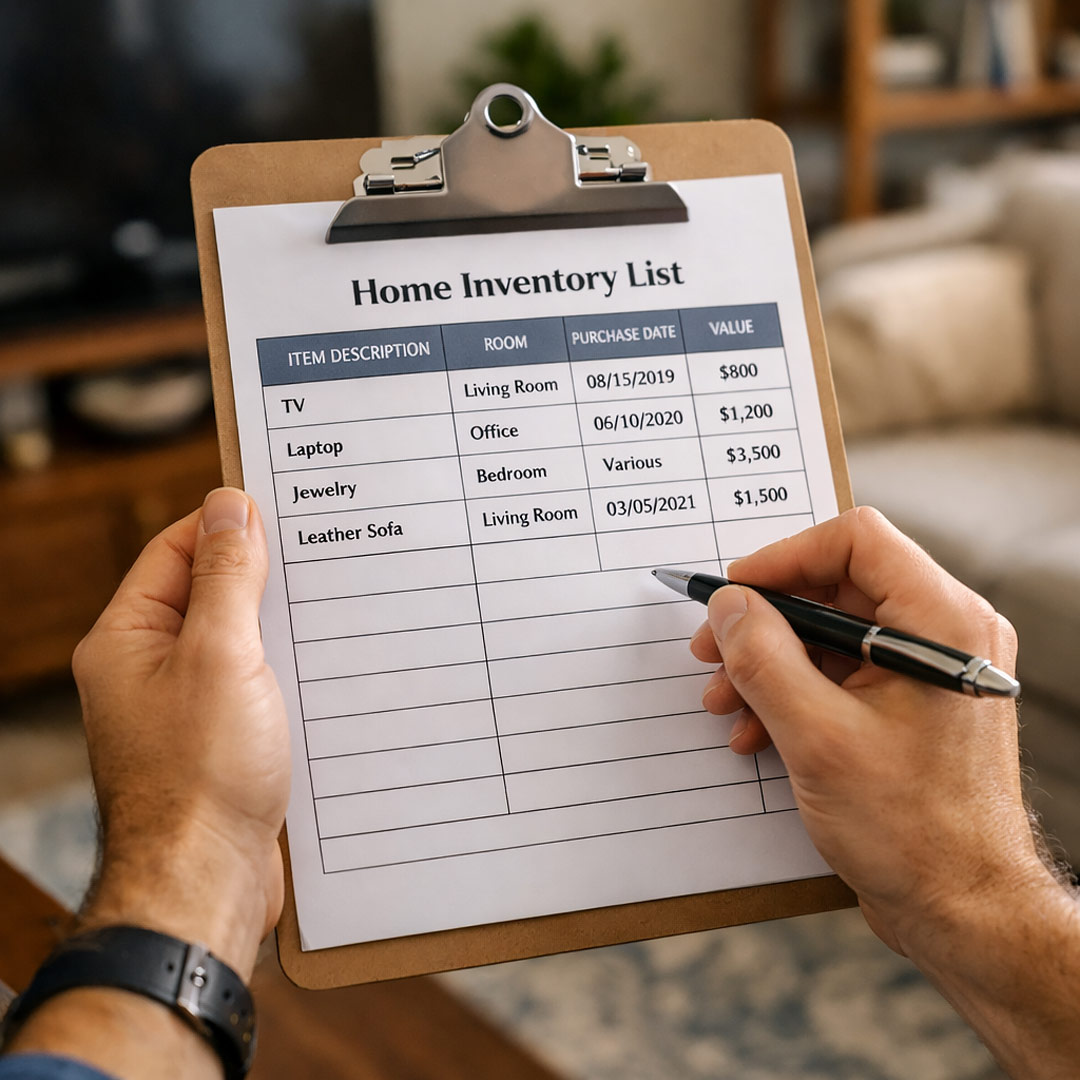 Read more about the article Why You Need a Home Inventory Before Disaster Strikes