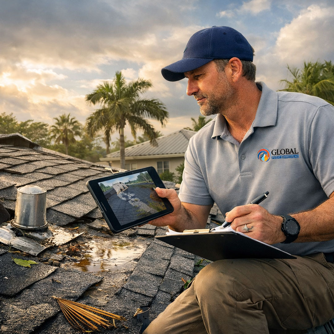 Read more about the article How Public Adjusters Document Roof Damage After a Florida Storm