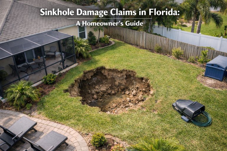 Read more about the article A Homeowner’s Guide to Sinkhole Damage Claims in Florida